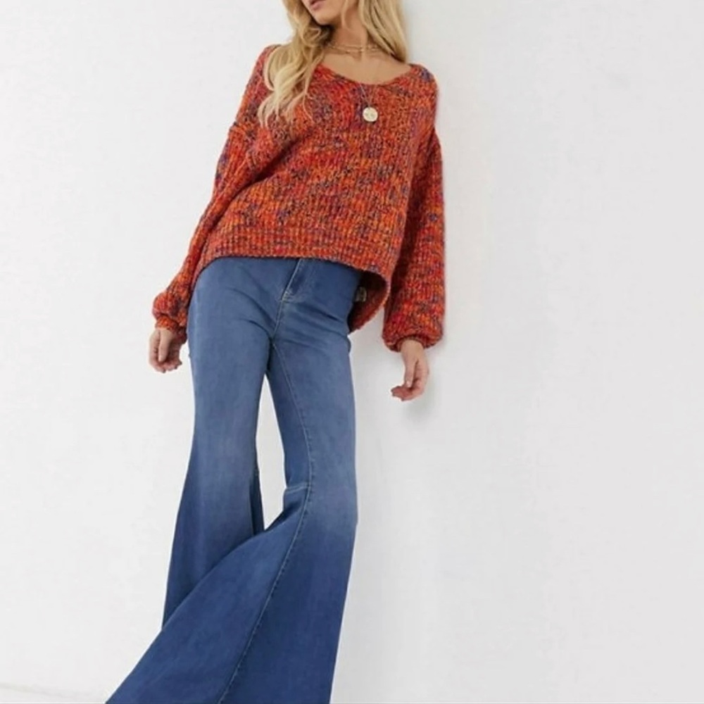 +NWT+ Free People V-neck sweater size XS & Small